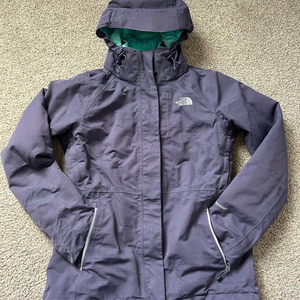 The North Face Women's Gray Hooded Jacket